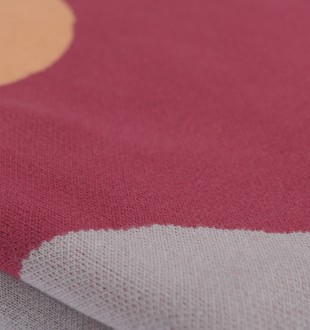 Плед из хлопка с авторским принтом из коллекции freak fruit, 130х180 см 