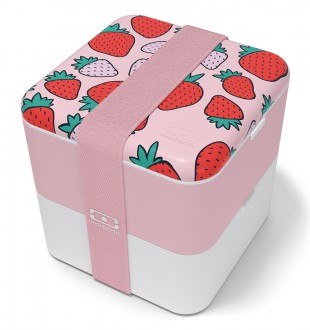 Ланч-бокс mb square strawberry 