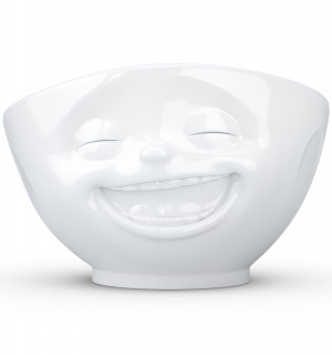 Чаша laughing, 500 мл, белая 
