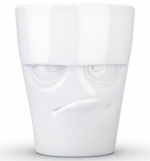 Кружка grumpy, 350 мл, белая 