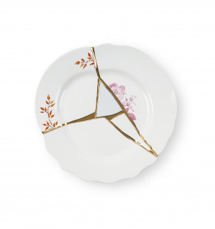 Десертная тарелка Kintsugi 