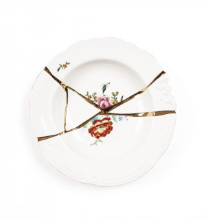Тарелка глубокая Kintsugi 