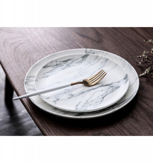 Набор тарелок marble, D26 см, 2 шт. 
