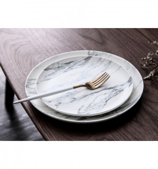 Набор тарелок marble, D26 см, 2 шт. 