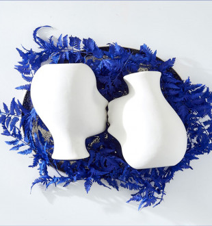 Ваза Vase head upside down 