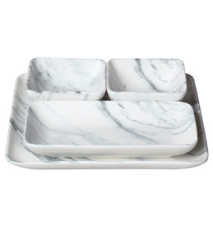 Набор сервировочных блюд marble, 4 шт. 