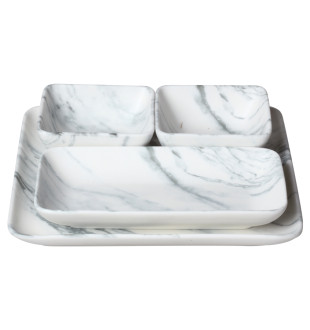 Набор сервировочных блюд marble, 4 шт. 
