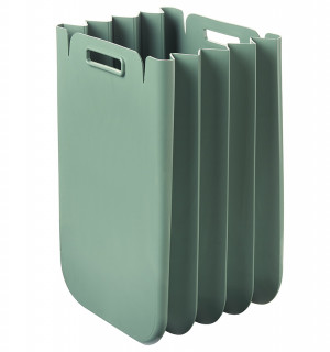 Корзина для белья складная eco packly, зеленая 