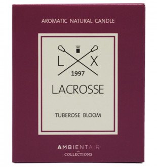 Свеча ароматическая lacrosse, tuberose bloom, 40 ч 