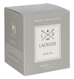 Свеча ароматическая lacrosse, white tea (новая), 60 ч 