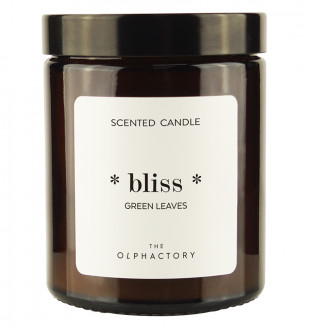 Свеча ароматическая the olphactory, bliss, green rhubarb, 30 ч 