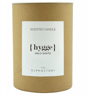 Свеча ароматическая the olphactory, hygge, palo santo, 40 ч 