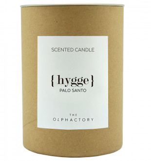 Свеча ароматическая the olphactory, hygge, palo santo, 40 ч 
