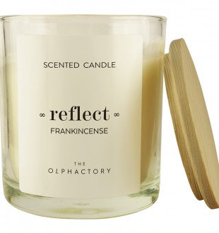Свеча ароматическая the olphactory, reflect, frankinsense, 40 ч 