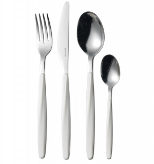 Набор из 24 столовых приборов cutlery my fusion, белые 