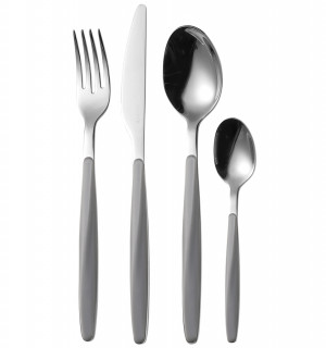 Набор из 24 столовых приборов cutlery my fusion, серый 