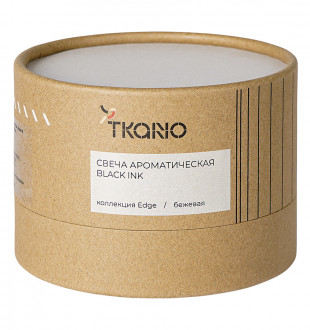 Свеча ароматическая black ink из коллекции edge, бежевый, 30 ч 