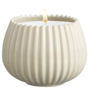 Свеча ароматическая musk, rose & cedarwood из коллекции edge, бежевый, 30 ч 