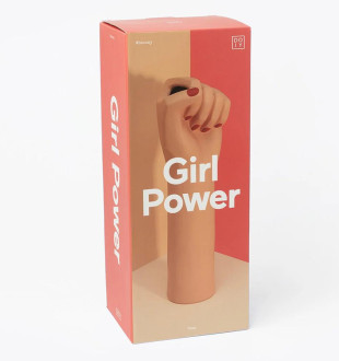 Ваза для цветов girl power, brown, 32 см 