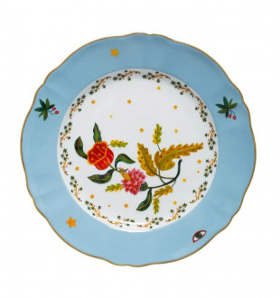 Тарелка обеденная FLORAL 26,5 см 