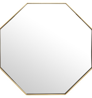 Зеркало настенное raffin, 51х51 см, золотое 