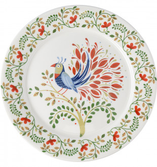 Тарелка fantail bird из коллекции birds of paradise, D28 см 