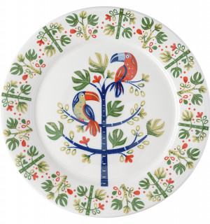 Тарелка toucan из коллекции birds of paradise, D28 см 