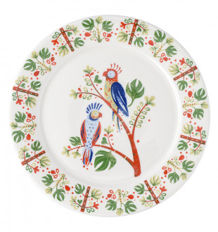 Тарелка parrot из коллекции birds of paradise, D21 см 
