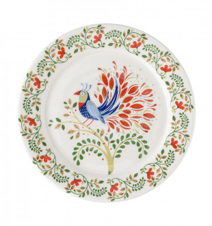 Тарелка fantail bird из коллекции birds of paradise, D18 см 