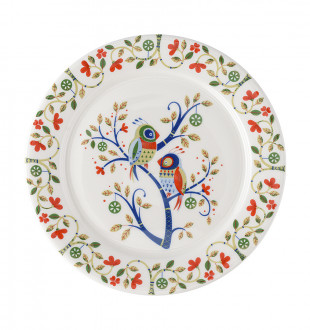 Тарелка love birds из коллекции birds of paradise, D18 см 