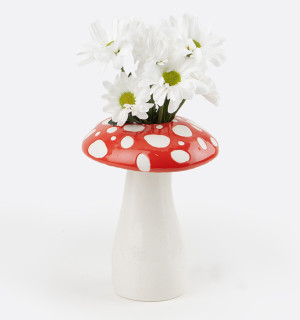 Ваза для цветов amanita, 19 см 