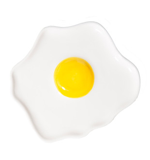 Поднос декоративный fast food, egg, 14,5x14 см 