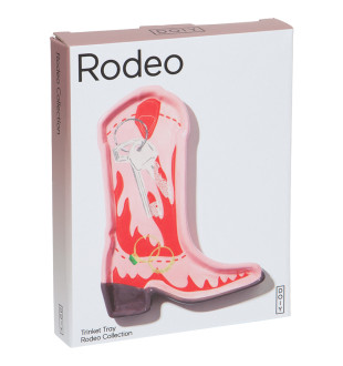 Поднос декоративный rodeo, cowboy boot, 18,5x14 см 