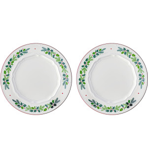 Набор из двух тарелок nordic winter из коллекции new year essential, D26,5 см 