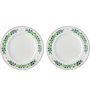 Набор из двух тарелок nordic winter из коллекции new year essential, D26,5 см 