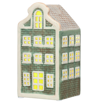 Домик с подсветкой aulum из коллекции new year essential, 16 см 