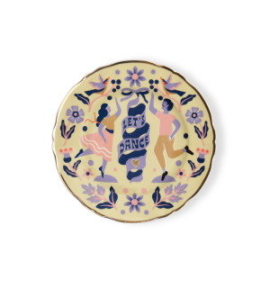 Тарелка пирожковая LET'S DANCE 16,5 см LA TAVOLA SCOMPOSTA