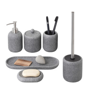 Ершик для унитаза loup, графитовый 