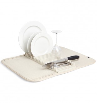 Коврик для сушки посуды udry, 46х61 см, экрю 